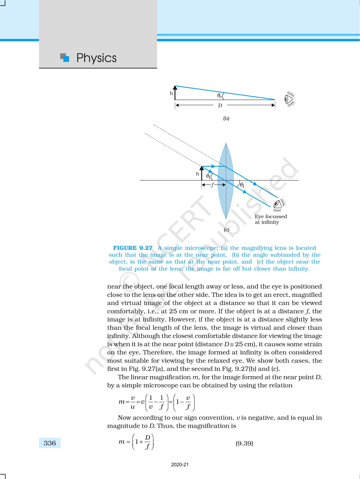 Ray Optics And Optical Instruments NCERT Book Of Class 12 Physics Part II